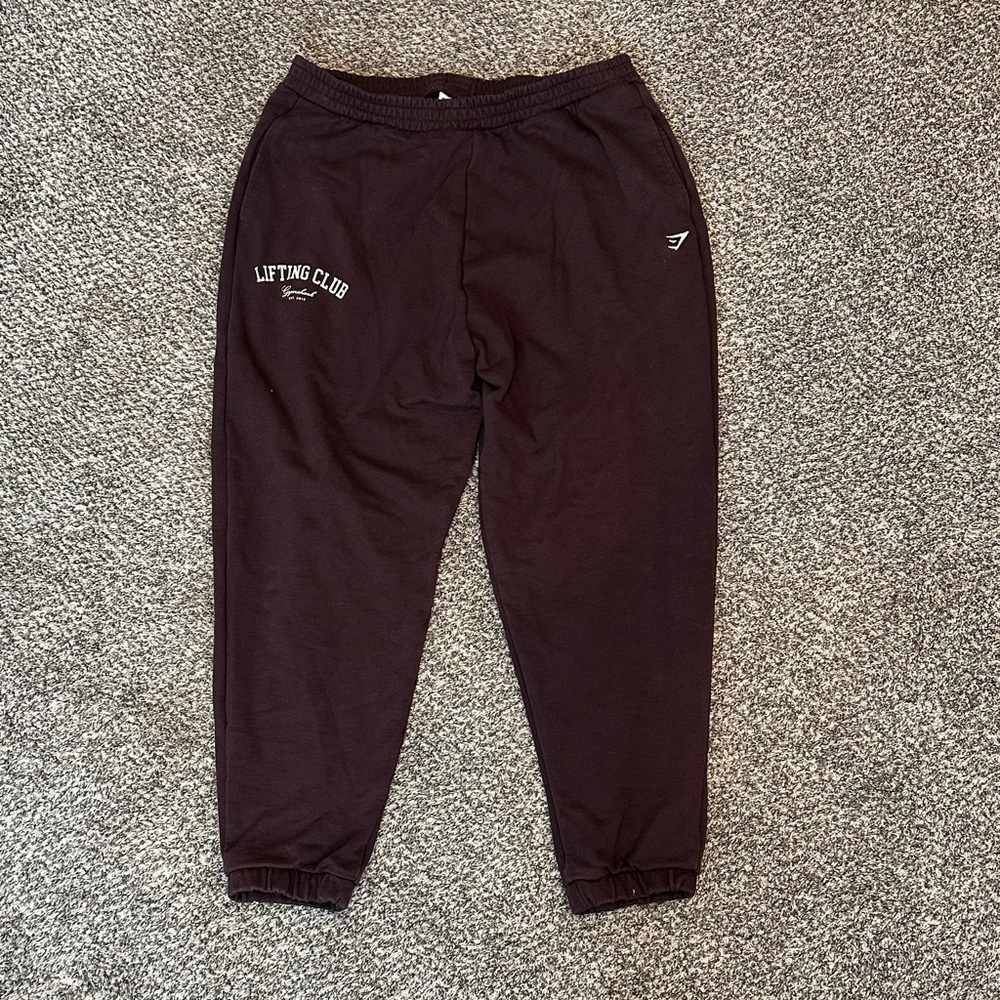 Gymshark Heritage Brown Jogger Sweatpants